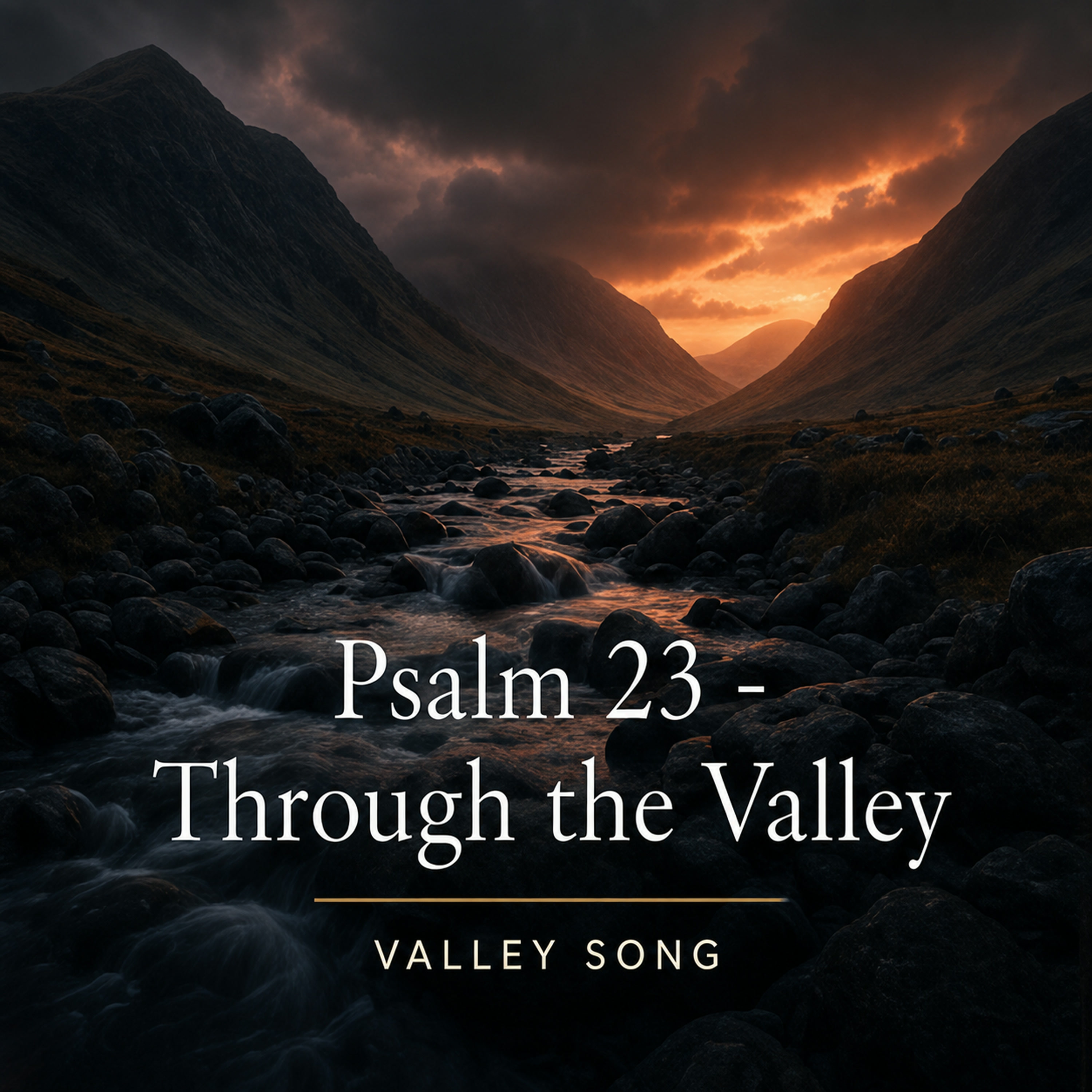Artwork for Psalm 23 – Through the Valley